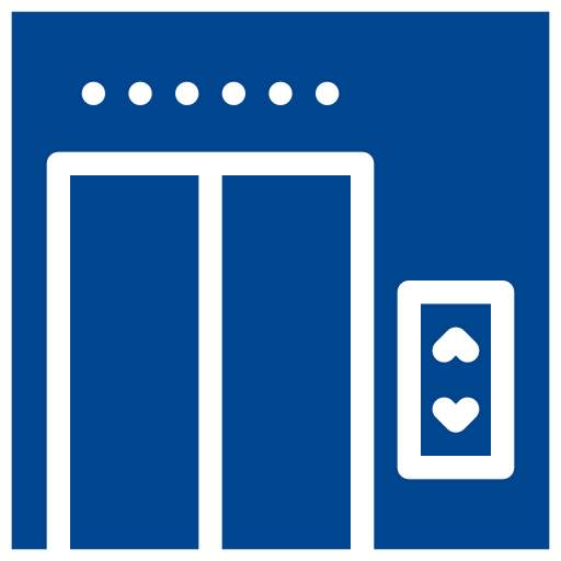Two 10-passenger lifts